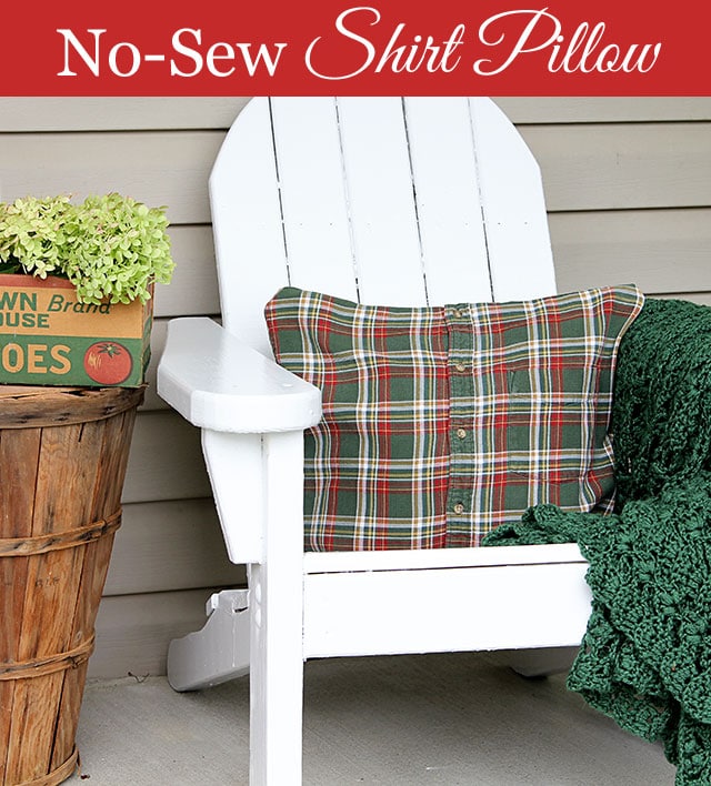 Easy to follow instructions for making DIY no-sew pillows from shirts - quick and simple. Easy way to make a memory pillow too! Easy to follow instructions for making DIY no-sew pillows from shirts - quick and simple. Easy way to make a memory pillow too!
