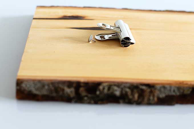 wood postcard display idea